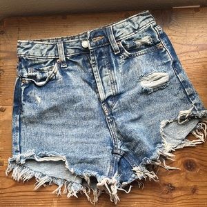 Wild Fable acid wash denim shorts